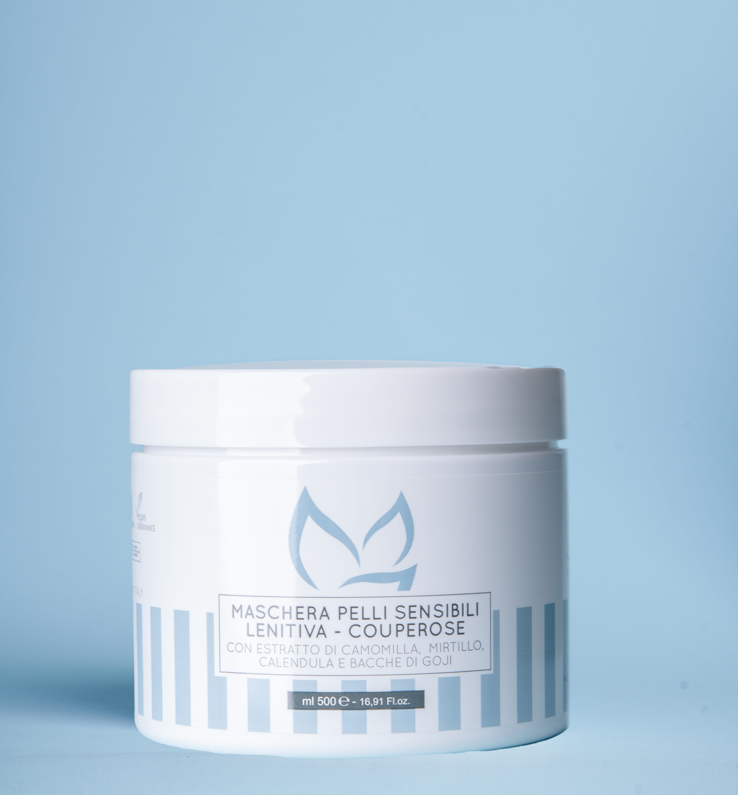 maschera pelli sensibili lenitiva couperose