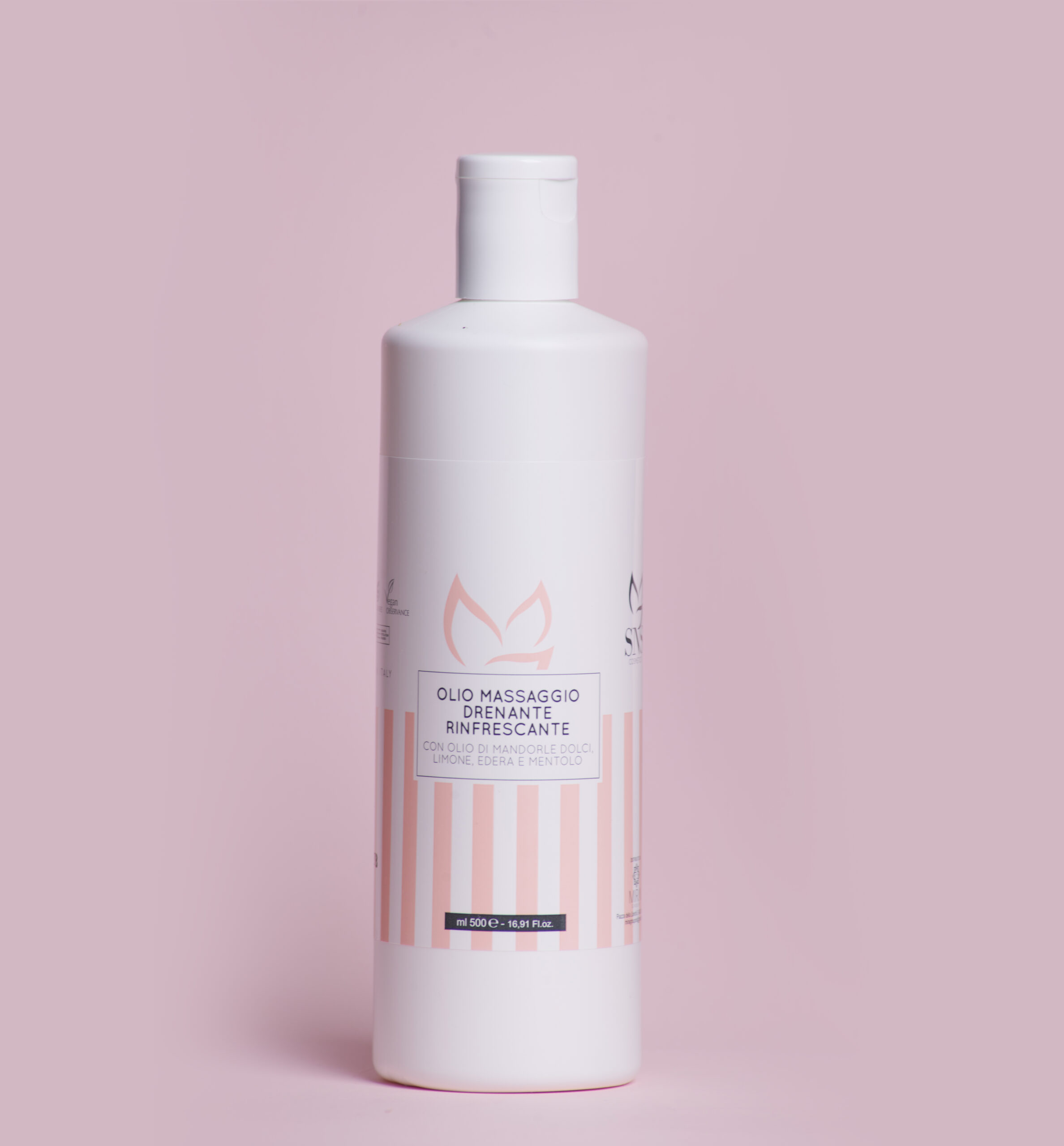 olio massaggio drenante rinfrescante